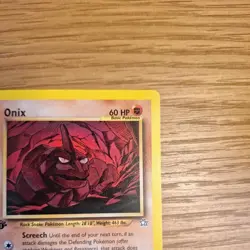 Onix 69/111 Neo Genesis Pokemon Common 1st Edition near mint - Image 3