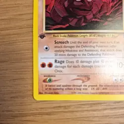 Onix 69/111 Neo Genesis Pokemon Common 1st Edition near mint - Image 4