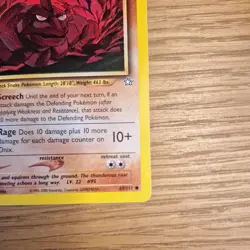 Onix 69/111 Neo Genesis Pokemon Common 1st Edition near mint - Image 5