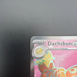 Dachsbun ex 160/142 Stellar Crown Ultra Rare Full Art Pokemon - Image 2