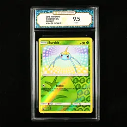 TQG 9.5 MINT+ 2018 Pokemon ENG Surskit 15/168 C - Image 1