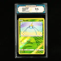 TQG 9.5 MINT+ 2018 Pokemon ENG Surskit 15/168 C - Image 2