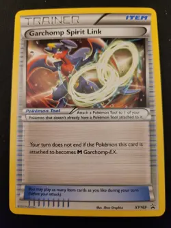 Garchomp Spirit Link Pokemon Black Star Promo XY169 - Image 1