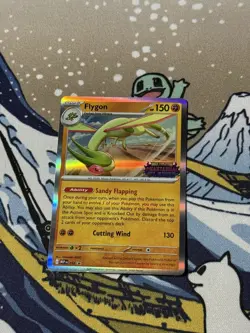 Pokemon TCG - Flygon MEP 016 Phantasmal Flames Stamped Prerelease Promo NM/M - Image 1
