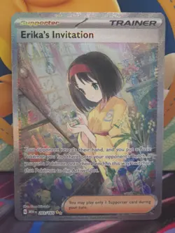 Pokemon Erika's Invitation 203/165 Scarlet & Violet 151 Special Illustration Ra… - Image 1
