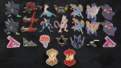 Pokemon Official Collector Pins LOT of 24x - Mewtwo / Greninja / Eeveelutions + - Image 1