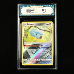 TQG 9.5 MINT+ 2018 Pokemon ENG Beldum 92/168 C - Image 1