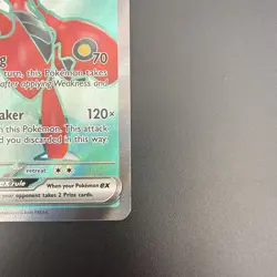 POKEMON TEMPORAL FORCES SCIZOR EX 195/162 - Image 5