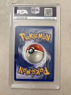 1999 POKEMON GAME PSA 9 CHARIZARD HOLO BASE SET #4 ENGLISCH - Image 2