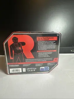 Pokemon TCG Team Rocket (Destined Rivals) Tin New & Factory SEALED Mewtwo - Image 4