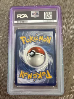 2021 POKEMON SWORD & SHIELD FUSION STRIKE #157 FULL ART/GENGAR VMAX PSA 9 - Image 2