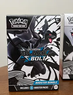 Pokemon Black Bolt and White Flare Booster Bundle Set of 2 Sealed - Image 2