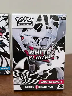 Pokemon Black Bolt and White Flare Booster Bundle Set of 2 Sealed - Image 3