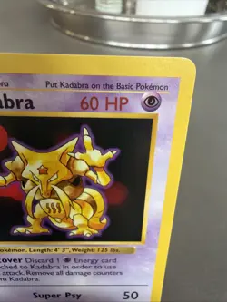 1999 pokemon base set 1st edition kadabra 32/102 - Image 2
