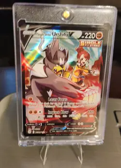 Pokemon Single Strike Urshifu V TG18/TG30 Brilliant Stars Trainer Gallery LP NM - Image 4