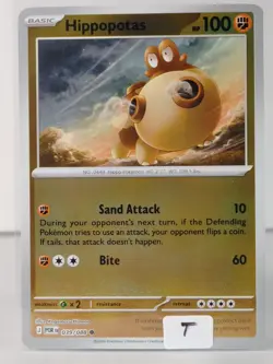 Hippopotas - Reverse Holo - Perfect Order #039 - Pokemon - NM -T - Image 5