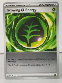 Growing Grass Energy - Reverse Holo - Perfect Order #086 - Pokemon - NM -T - Image 1