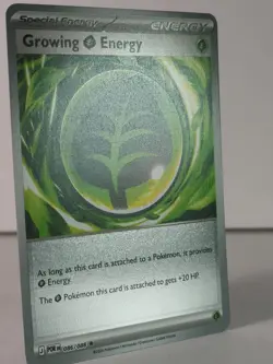 Growing Grass Energy - Reverse Holo - Perfect Order #086 - Pokemon - NM -T - Image 2