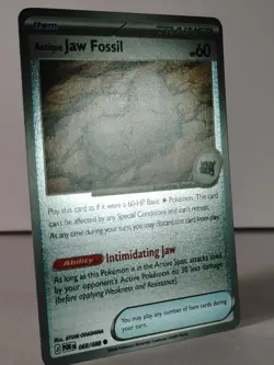Antique Jaw Fossil - Reverse Holo - Perfect Order #068 - Pokemon - NM -T - Image 2