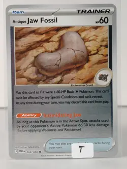 Antique Jaw Fossil - Reverse Holo - Perfect Order #068 - Pokemon - NM -T - Image 5