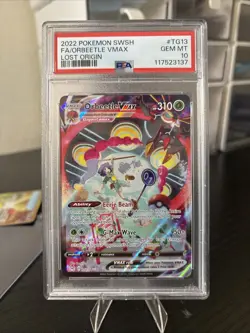 Orbeetle Vmax TG13 2022 Pokemon Sword & Shield Lost Origin PSA 10 - Image 3