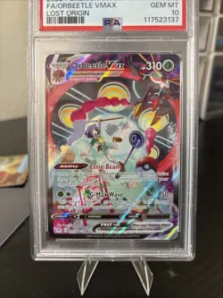Orbeetle Vmax TG13 2022 Pokemon Sword & Shield Lost Origin PSA 10 - Image 4