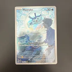 Mantyke 189/182 SV04: Paradox Rift Holo Pokemon TCG - Image 1