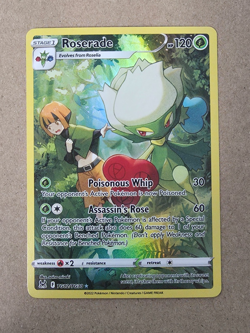 Roserade TG02/TG30 Lost Origin Trainer Gallery Full Art Pokemon TCG - Image 1