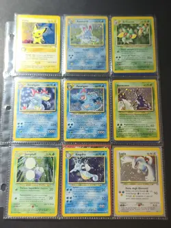 Pokemon Neo Genesis COMPLETE Master Set 111/111 WOTC ITA - Image 1