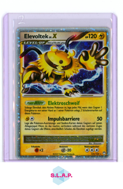 ELECTIVIRE LV.X POKEMON 121/123 2007 MYSTERIOUS TREASURES HOLO GERMAN - Image 1