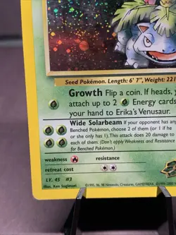 Pokemon TCG Erika's Venusaur 4/132 Gym Challenge Holo Rare VTG WOTC 2000 - Image 5