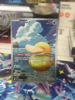 Pokemon TCG Psyduck 226/217 Illustration Rare Near Mint Ascended Heroes English - Image 1