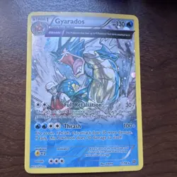 Pokemon TCG Gyarados 21/98 XY Breakpoint Reverse Holo Rare 130 HP Θ Double - Image 1
