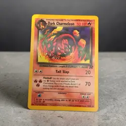 Dark Charmeleon Pokemon TCG Team Rocket Card 32/82 LP Vintage WOTC 2000 - Image 1