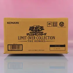 LIMIT OVER COLLECTION THE HEROES YU-GI-OH! 24 DISPLAYS KONAMI SEALED CASE OVP JP - Image 3