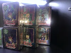 2003 Yu-Gi-Oh! Collector Tin LOT of 6 Sealed. - Image 1