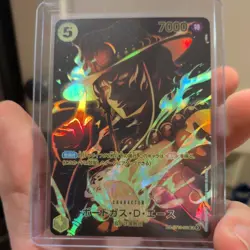ONE PIECE Portgas D. Ace SP Alt Art ST13-011 SR Legacy of the Master Japanese - Image 1