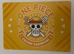 SABO SSR No.2-007 Carnival Cruise ONE PIECE Anime CCG Collectible Card - Image 2