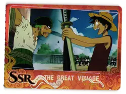 THE GREAT VOYAGE SSR YK-SSR-03 One Piece Anime Collectible CCG Card - Image 1