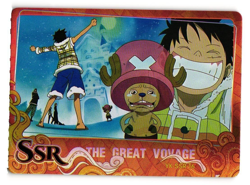 THE GREAT VOYAGE SSR YK-SSR-16 One Piece Anime Collectible CCG Card - Image 1