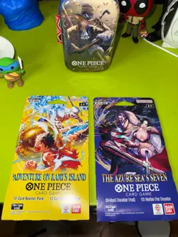 ONE PIECE combo 1 Tin OP-13/ 1 OP14 booster pack/ 1 OP15 booster pack / Rorona - Image 2