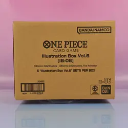 ONE PIECE ILLUSTRATION BOX VOL 6 ONE PIECE 6 STUCK INHALT SEALED CASE ENG OVP - Image 1
