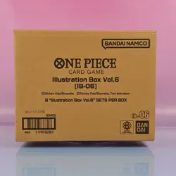 ONE PIECE ILLUSTRATION BOX VOL 6 ONE PIECE 6 STUCK INHALT SEALED CASE ENG OVP - Image 3