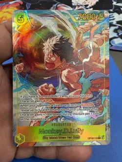 Monkey.D.Luffy (Alternate Art) OP15-119 Adventure on Kami's Island Foil - Image 1