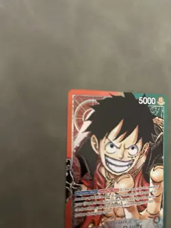 Monkey.D.Luffy Leader Pre-Errata Alpha OP01-003 L Parallel One Piece CCG Px - Image 3