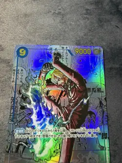 One Piece TCG Sanji Manga OP06-119 Sec Wings of Captain Japanisch Boosterfrisch - Image 3