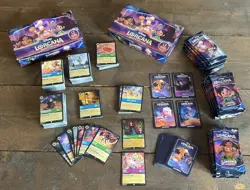 A BUNDLE 408 X DISNEY LORCANA CHAPTER 5 SHIMMERING SKIES COLLECTABLE CARDS.L@@K. - Image 1