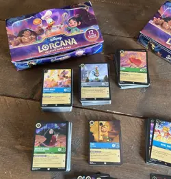 A BUNDLE 408 X DISNEY LORCANA CHAPTER 5 SHIMMERING SKIES COLLECTABLE CARDS.L@@K. - Image 2