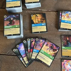 A BUNDLE 408 X DISNEY LORCANA CHAPTER 5 SHIMMERING SKIES COLLECTABLE CARDS.L@@K. - Image 4