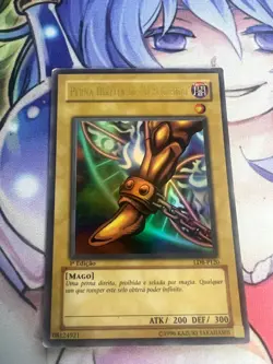 RIGHT LEG OF THE FORBIDDEN ONE PORTGUESE 1ST LOB-120 LDB-P120 HEAVY PLAY YUGIOH - Image 1
